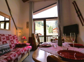 Duplex 6 pers pied des pistes, WiFi, balcon, classe 2 étoiles, Arêches-Beaufort - FR-1-342-245